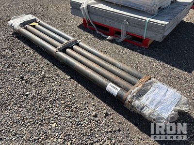 Quantity of (4) Steel Starter 4 in x 9 ft Z-Thread CM780 Varios