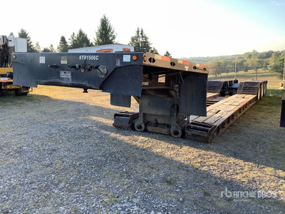 2012 Talbert 55 ton Tri/A Removable Gooseneck Tieflader