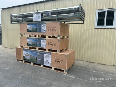 2025 AGR-MS3150 31 ft x 50 ft 31 ft x 50 ft Metal Stalla (Unused)