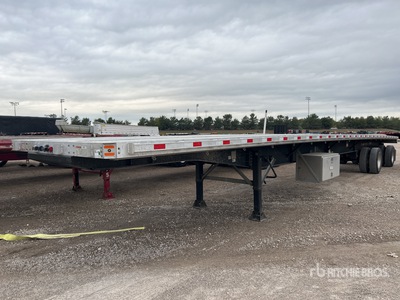 2024 Hyundai 53 ft T/A Flatbed Trailer