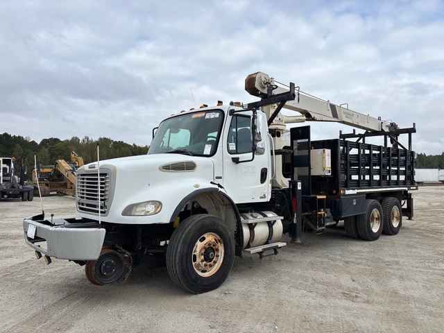 National 400B 20000 lb Straight Boom on 2007 Freightliner M2 112V 6x4 Boom Truck