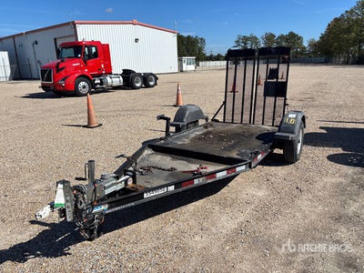2018 MMDI 58RVX10 8 ft S/A Equipment Trailer