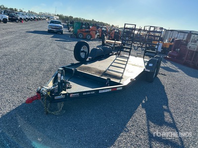 2019 MMDI 614SLTD 14 ft T/A Equipment Trailer
