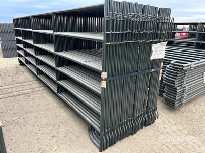 Quantity of (24) 18 ft x 5 ft 6 in Livestock Panel