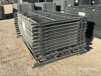 Quantity of (24) 7 ft x 4 ft Livestock Panel (Unused)