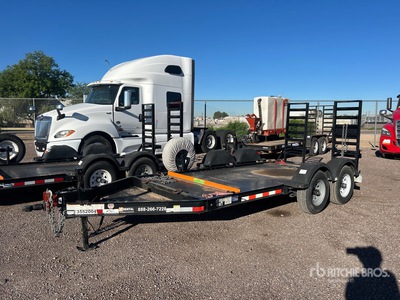 2022 Snake River 6x14 14 ft T/A Equipment Trailer