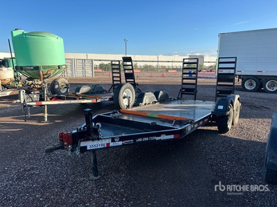 2022 Snake River 6x14 14 ft T/A Remolque Portamaquinaria