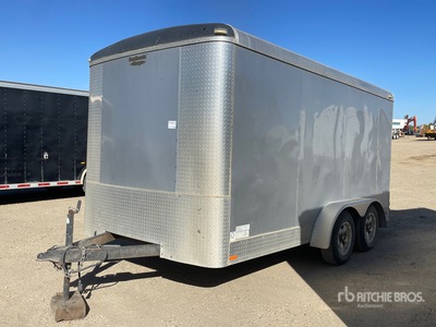 2013 Continental 14 ft T/A Remorque fermée