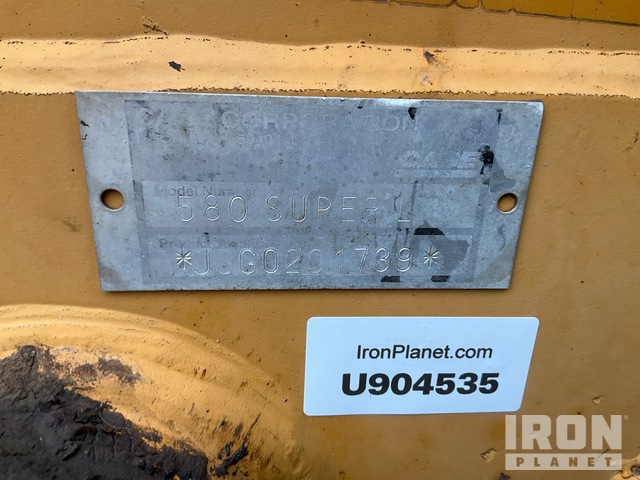 RETROEXCAVADORA 1997 CASE 580SUPERL