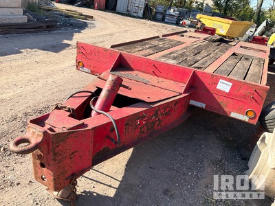 1987 Eager Beaver 20H 22 ft T/A Flatbed Trailer