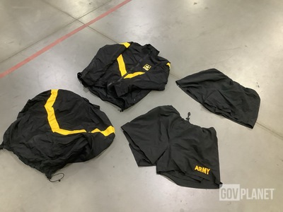 (65) Pairs of Physical Fitness Trunks & (20) Physical Fitness Jackets