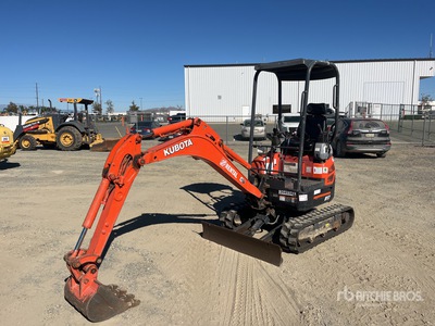 2018 Kubota U17VR1 Mini Excavator