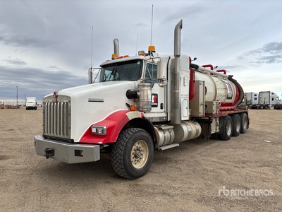 Camex on 2014 Kenworth T800 8x6 Sleeper Vacuum Tanker Truck