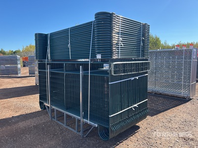 Quantity of (56) 2025 Suihe SP10-S-56 10 ft Powder Coated Livestock Panel (Unused)