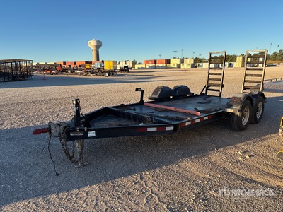 2018 MMDI 614SLTD 14 ft T/A Equipment Trailer