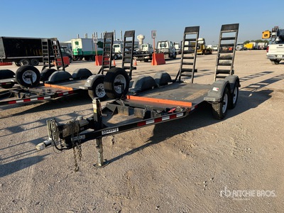 2018 MMDI 510RCMPH 10 ft T/A Equipment Trailer