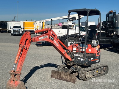 2018 Kubota U17VR1 Mini Excavator