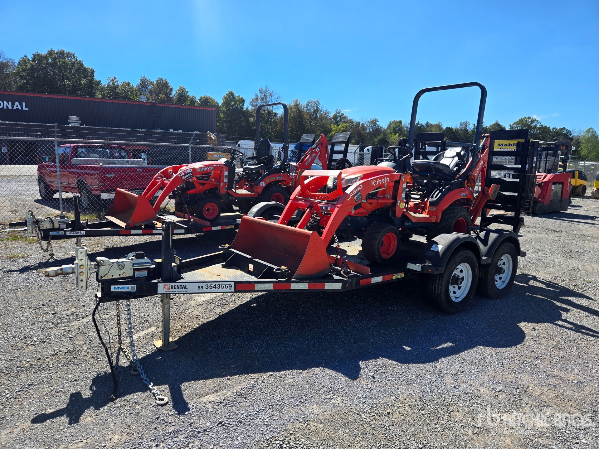 2021 Kubota BX23SLBR ユーティリティトラクター