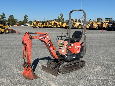2018 Kubota K008T4 Mini Excavator