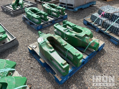 Quantity of (6) P&H 2800 C-Clamp Bucket Tooth Adapter Varios