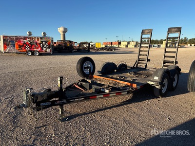 2019 MMDI 9 ft T/A Equipment Trailer