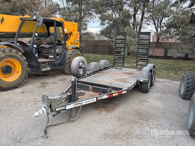 2021 MMDI 510RCMPH 10 ft T/A Equipment Trailer