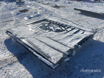 2025 Suihe NG-14Eu-2 Wrought Iron Bi-Parting 14 ft ドライブウェイ ゲート (Unused)