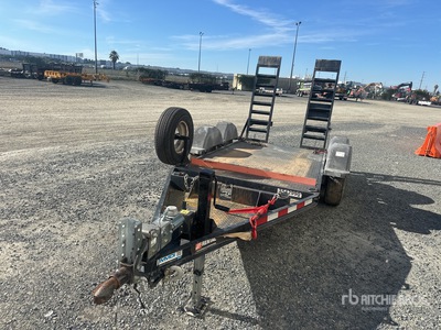 2018 MMDI 10 ft T/A Equipment Trailer