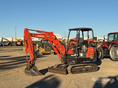 2018 Kubota KX71-3S Mini Excavator