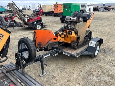 2020 Barreto E4X6TBT 6 ft S/A Stump Grinder Trailer