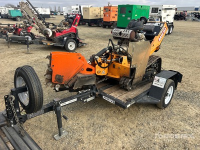 2020 Barreto E30SGB Walk Behind Stump Grinder w/2020 Barreto Trailer