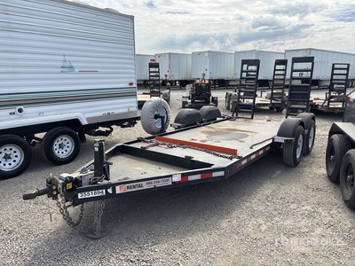 2022 MMDI 614SLTD 14 ft T/A Equipment Trailer