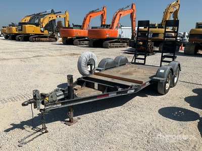 2019 Pratt CP0510 10 ft T/A Equipment Trailer