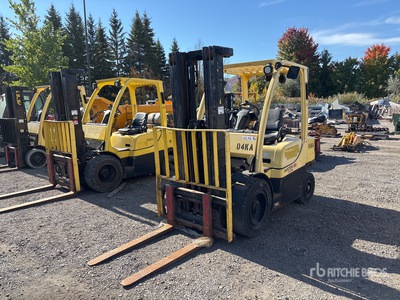 2012 Hyster H50FT 4700 lb Pneumatic Tire Forklift