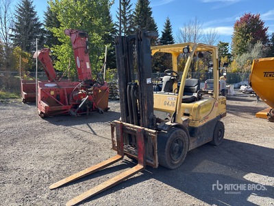 2012 Hyster H60FT 5550 lb Cushion Tire Forklift