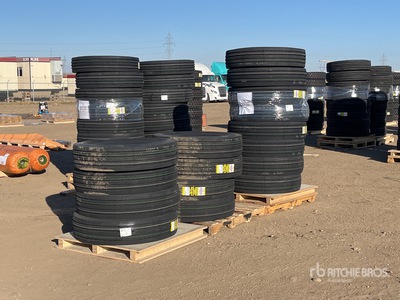 Quantity of (16) 11R22.5 Tires (Unused)