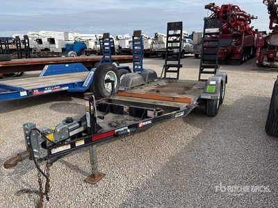 2021 Pratt CP0510 10 ft T/A Equipment Trailer