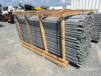 Quantity of 1/4 in Sch 40 Electrical PVC Conduit 電源供給 (Unused)