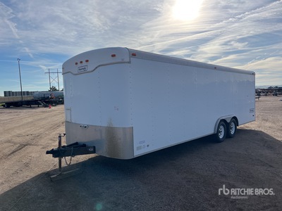 2001 Haulmark 24 ft T/A Enclosed Trailer