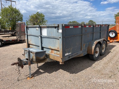 2005 Double R 14 ft T/A Remolque Bañera Ligero