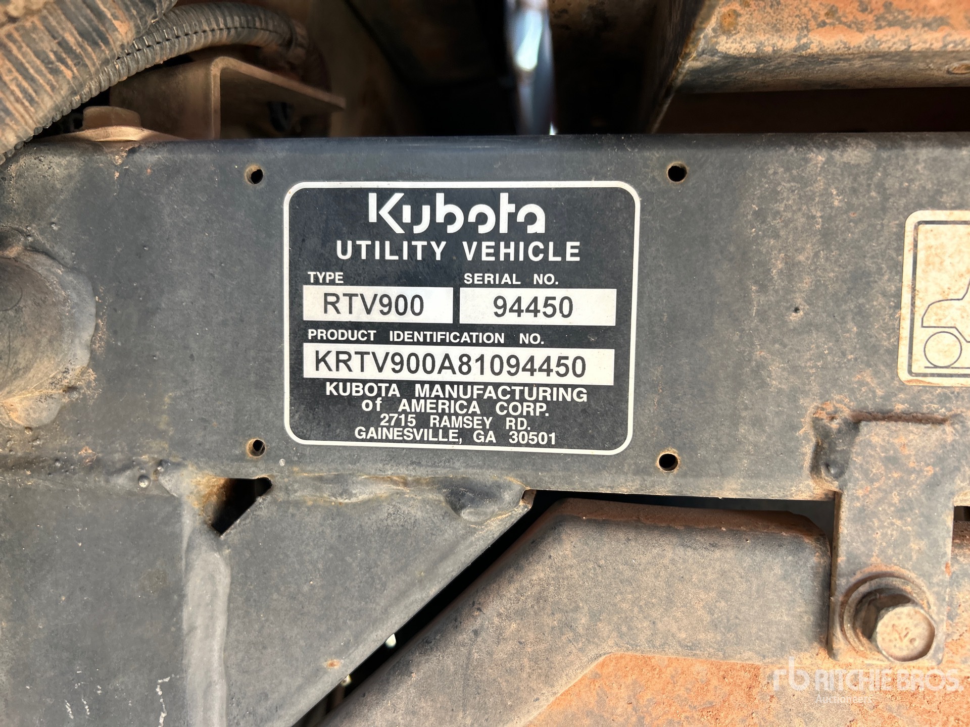 2009 Kubota RTV900 Pojazd użytkowy