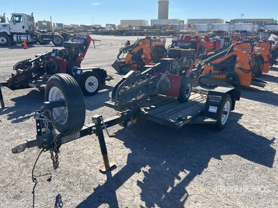 2018 Barreto E4X6TBT 6 ft S/A Trencher Trailer