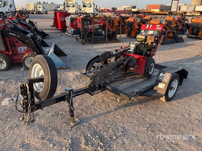 2018 Barreto E4X6TBT 6 ft S/A Tilt Deck Trencher Trailer