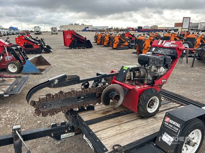 2019 Barreto E924HM-4MS Walk Behind Sleuvengraver w/2018 Barreto e4x6tbt Trailer