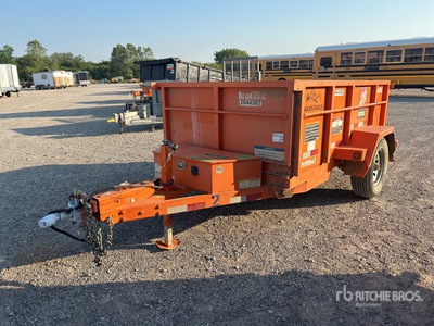 2018 Snake River DMP58-5K 7 ft 11 in S/A Dump Utility Trailer