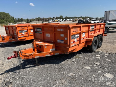 2019 Snake River DMP714 14 ft T/A Remorque à Benne Utilitaire