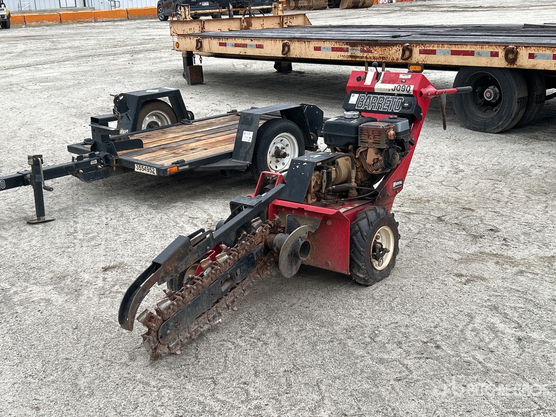 2019 Barreto E924HM-4MS Walk Behind (Mini) Trencher