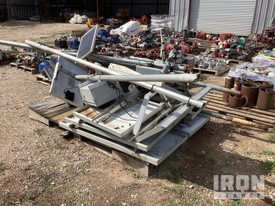 Quantity of (2) Pallets of Solar Panels with poles Divers