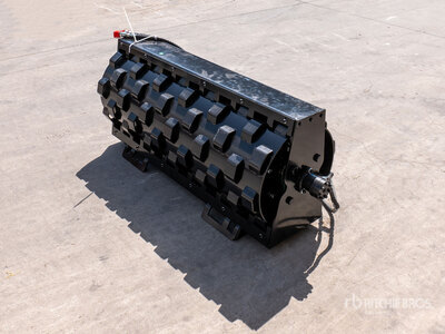 2025 GIYI GY-CW59 59 in Padfoot Skid Steer Vibratory Roller (Unused)