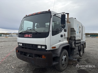 Tennant Centurion on 2002 GMC T Sweeper Truck
